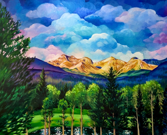 "CNP Mountain range" prints